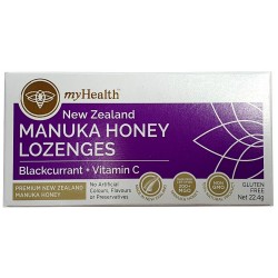 Manuka Honey Lozengers - Blackcurrant