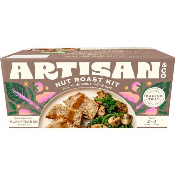 Nut Roast - Wild Mushroom, Garlic & Herb - 212g