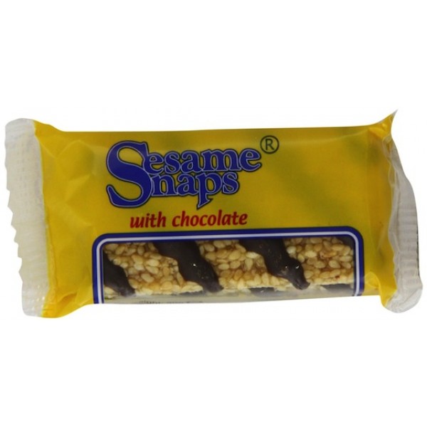 Sesame Seed Snaps (Chocolate)