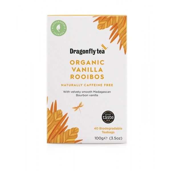 Dragonfly Vanilla Rooibos Tea (40 Bags)