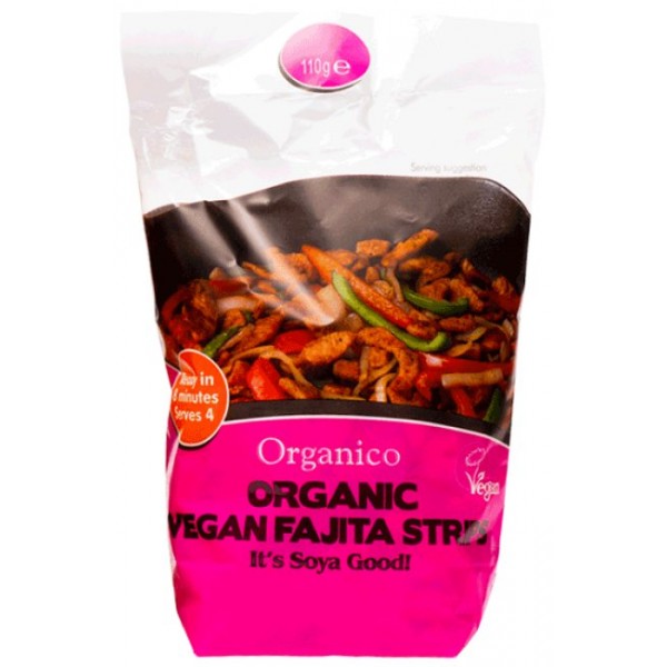 Organic Soya Fajita Strips - 110g