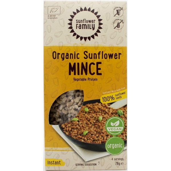 Sunflower Mince - Plain - 76g