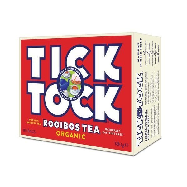 Tick Tock Rooibos Tea (80 Bags)