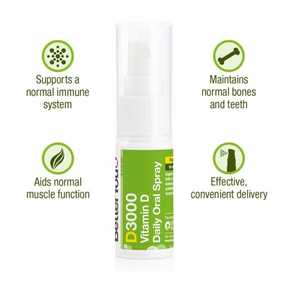 D3000 Vitamin D Oral Spray - 15ml