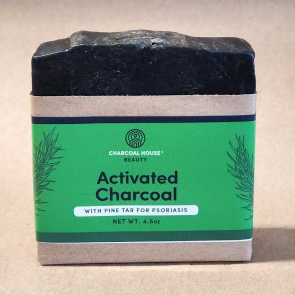 Charcoal House Activated Charcoal Pine Tar Soap - 125g